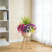 Artificial Flowers Fake Plants for Outdoors Decoration, 12 Bundles Silk Morning Glory with Boston Fern Realistic UV Resistant Faux Spring Flowers for Outside Planter Yard Patio Garden Home Indoor Urn